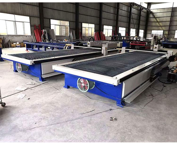 Gantry CNC Plasma/Flame Cutting Machine for Carbon Steel Stainless Steel Metal Sheet Processing Cutting 120A 200A 300A 400A CNC Plasma Cutter Price