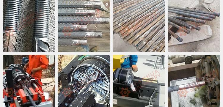 Vertical Manual Steel Bar Roller Screw Making Thread Rolling Machine