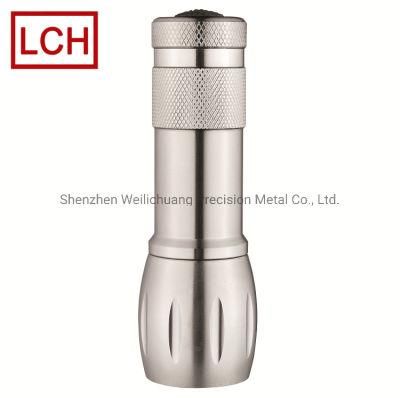 Titanium Cheapest LED Flashlight Parts CNC Machining/Machinery/Machined Parts