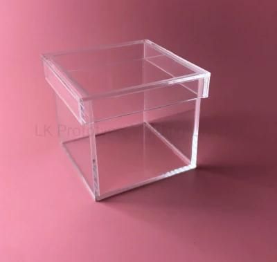 Custom Size Acrylic Transparent Box Storage Box CNC Machining