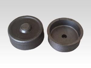 High Quality OEM Steel Forging Stud Axle Left with Nut, Forging Parts