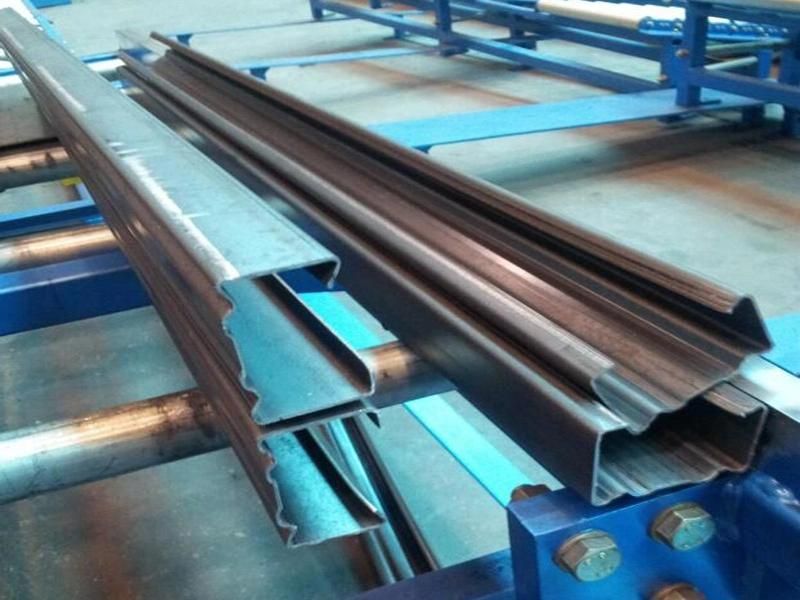 High Speed Customized Steel Shelf Cold Roll Former Making Machine Supermarket Shelf and Rack Pillar Beam Upright Roll Forming Machine