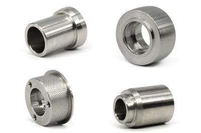 High Precise Aluminum CNC Machining Service Milling Parts Drill Spare Parts with Golden Paint Spraying