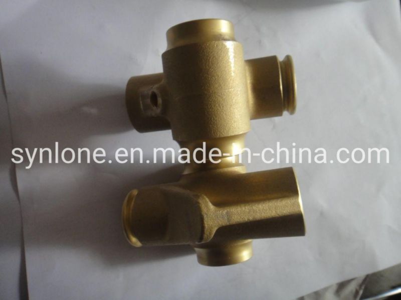 OEM Suppllier Customized Auto Parts Forging Brass Valve and Ring with Machining