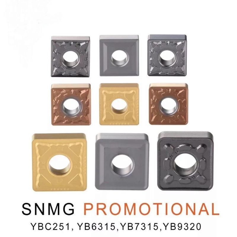 Obt Original Product CNC Lathe Turning Carbide Turning Insert Snmg Series for Processing Steel Parts