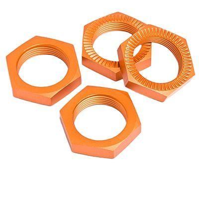 Dongguan Jiechen Colorful Metal Machined Parts High Precision CNC Anodized Aluminium Metal Car Parts