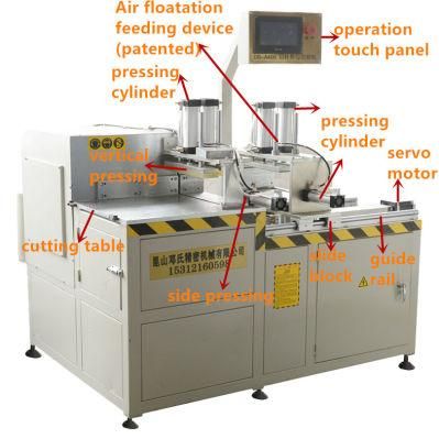 Full Inspection Aluminum Profile Sawing Machine Cut Automatic Feeding Cutting Saws Manufacturer