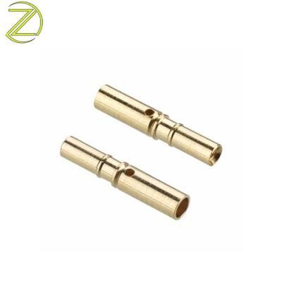 Customized Service Screw Socket Terminal Brass Electrical Pogo Pin Connector Copper Contact Screw