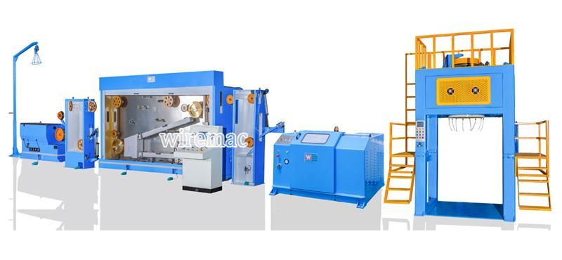 OEM Different Sizes Copper Aluminum Wire Drawing Machine with Annealing Equipment