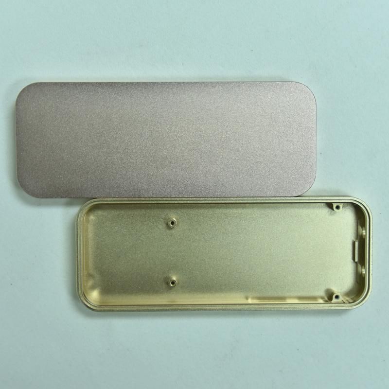Manufacturer CNC Machined Case Aluminum Machining Recording Pen Case Anodized Aluminum Housing
