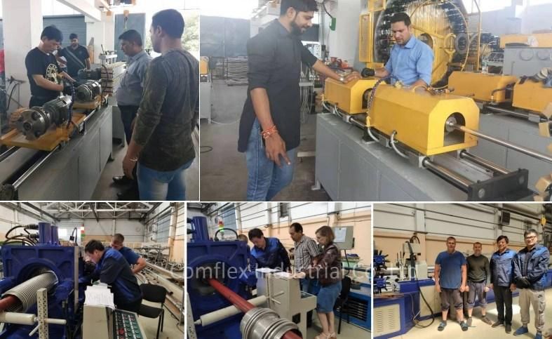 Monthly Deals Ss Flexible Metal Corrugated Hose/Bellow Hydraulic Hydro Forming Making Machine