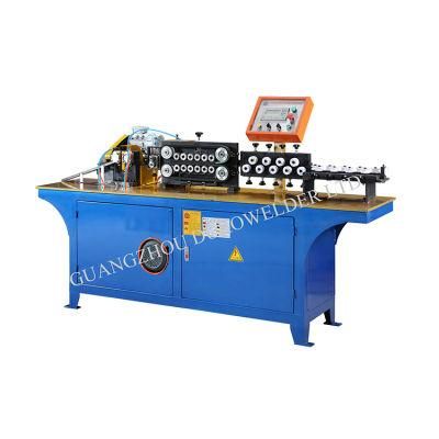Automatic Copper or Aluminum Pipes Straightening and Cutting Machine