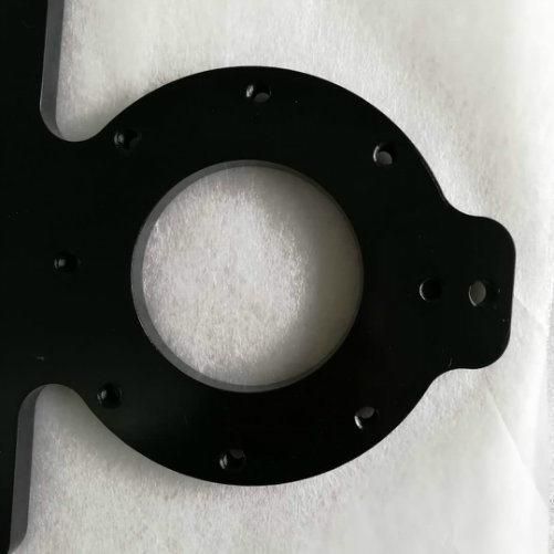 Aluminum Alloy 6061 Machining Part with Black Anodizing