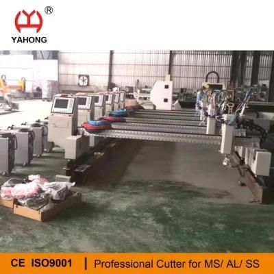 Gantry CNC Plasma Metal Cutting Machine Price with Steel Plate Correction Function