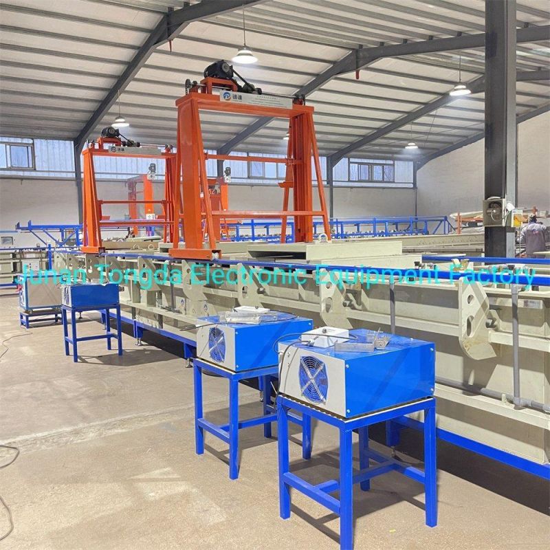 Tongda11 Small Plating Machine Automatic Electroplating Machine Equipment Nickel Electroplating Tank
