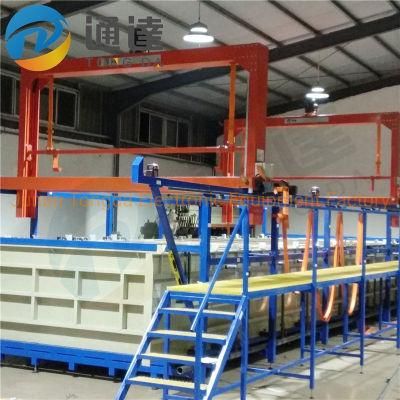 Electroplating Machine Aluminium Anodizing Line Oxidation Aluminum Plating Equipment