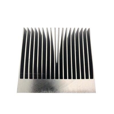 High Power Dense Fin Aluminum Heat Sink for Radio Communications and Inverter and Power and Apf and Welding Equipment and Svg and Electronics