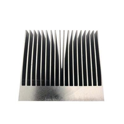 High Power Dense Fin Aluminum Heat Sink for Radio Communications and Inverter and Power and Apf and Welding Equipment and Svg and Electronics