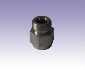 Carton Steel Mini Needle Valve Gland (O-ring) / Precision CNC Part