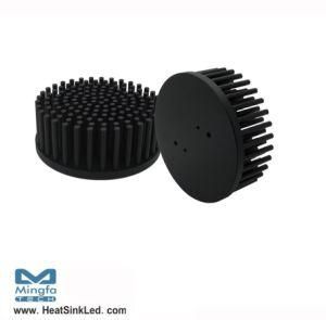 Cold Forging Aluminum LED Pin Fin Heat Sink (Dia: 78mm H: 30mm)