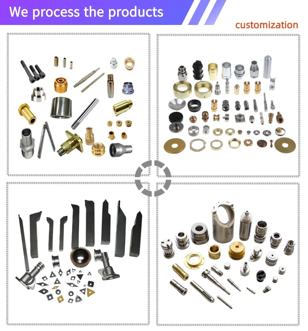 Custom Precision Metal Steel Stainless Steel Aluminum Brass CNC Machined Parts