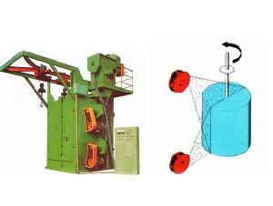 Shot Blasting Machine with Double Hooks (Q37)