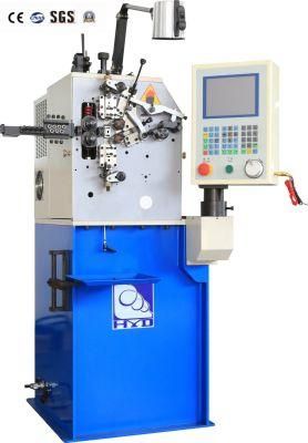 High Precision 0.15 - 0.8mm Two Axes CNC Wire Forming Spring Coiling Machine