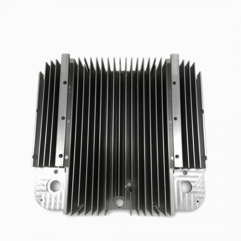 LED High Power Street Lamp Lights Aluminum Heat Sinks with CNC Drilling Threading