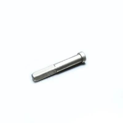 Customized CNC Turning Machining Carbon Steel Hinge Pin with Square Head