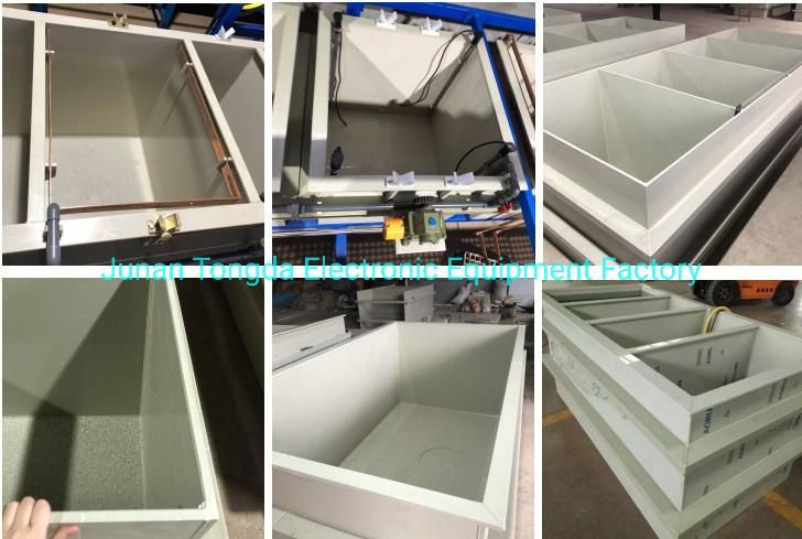 Customized Polypropylene Tanks Zinc Plating Tank Electroplating Tanks for Sale