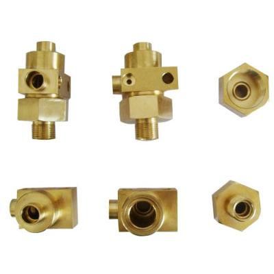 CNC Machining of Connection Copper Pipe Part