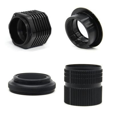 Rapid Prototyping Customized Aluminum Black Anodize Parts CNC Turning Milling Machining Service