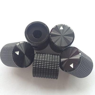 Precision Electronic Aluminum Audio Knob with Anodize Black