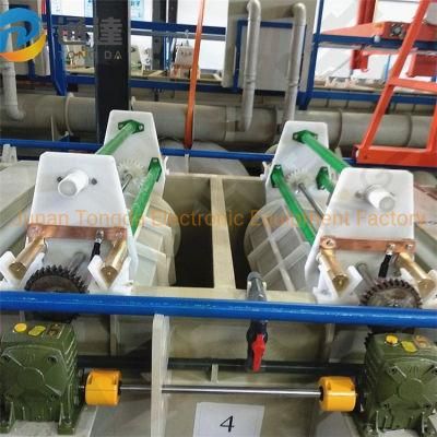 Acid Zinc Plating Plant Galvanized Electroplating Machine Automatic Plating Line