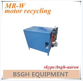 Scrapping Industrial Electric Motor Recycling Machine Mr-W