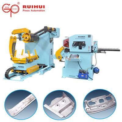 Coil Handling Systems Coil Sheet Automatic Feeder with Straightener for Machine Tool