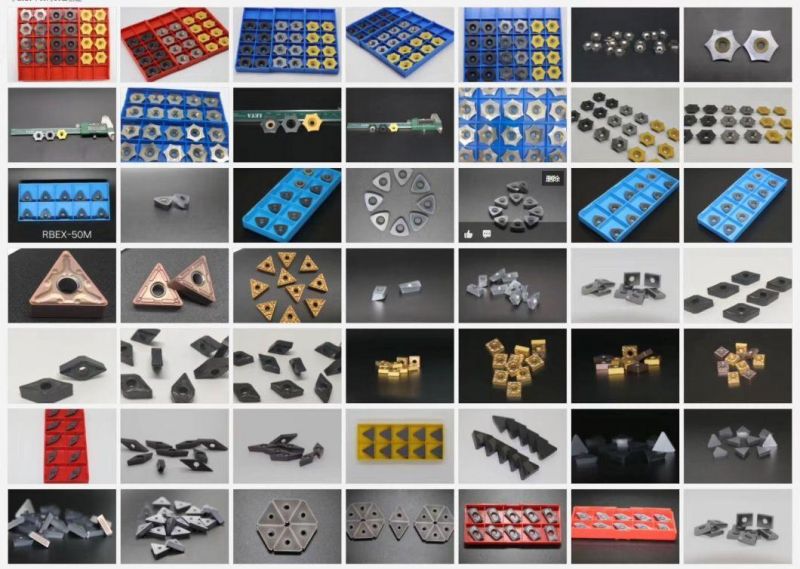 Mphw CNC Tungsten Carbide Insert Cemented Carbide High Feed Milling Tools Inserts Mphw060308