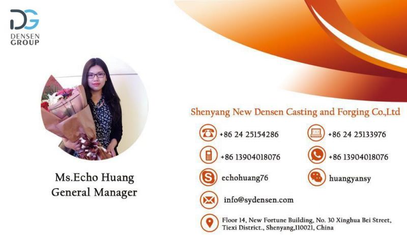 Densen Customized Casting Parts Auto Spare Parts Car Exhaust