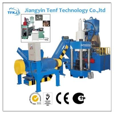 Y83-4000 Vertical Scrap Metal Turnings Briquetting Press with CE