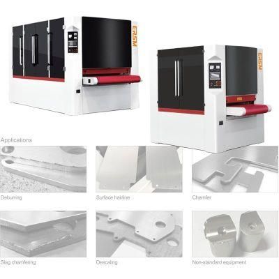 High Precision Simultaneous Processing of Different Material Thicknesses Deburring Machine