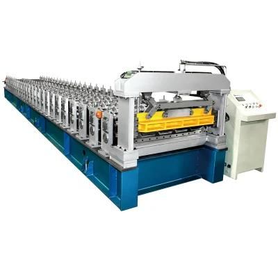 Galvanized Steel Trapezoidal Ibr Metal Roofing Sheet Roll Forming Machines