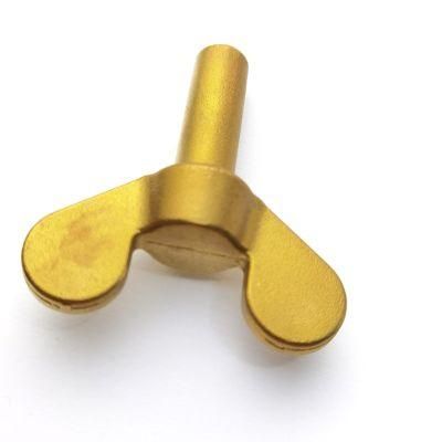 OEM Precision CNC Machining Brass Part of Butterfly Nuts