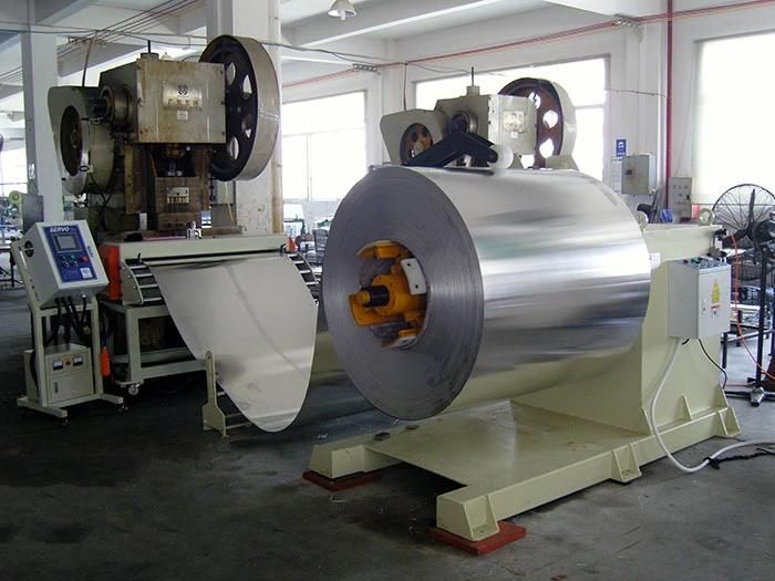 Coil Sheet Automatic Feeder with Straightener for Machine Tool in Coil Handling Systems