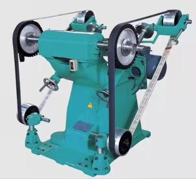 High Efficiency Sand Belt Electronic Power Grinding Polishing Machine