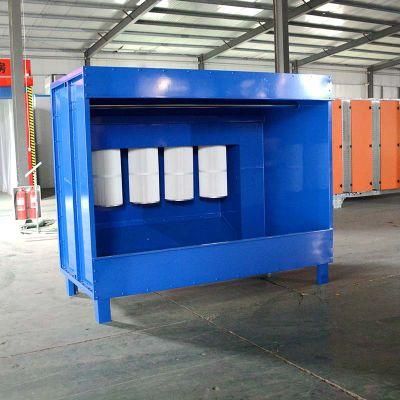 Small Powder Coating Spray Booth Equipment with Filter System