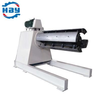 High-Quality Load 15 Tons Hydraulic Steel Coil Decoiler for Leveling Hot Sale