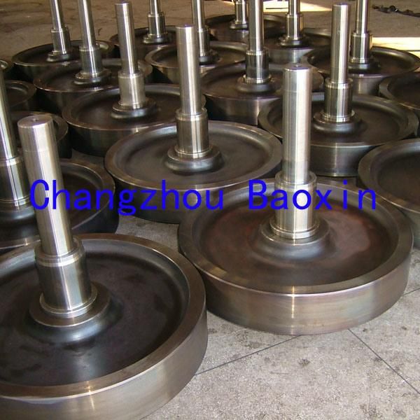 Cheap Shaft and Forged Steel Crane Wheel