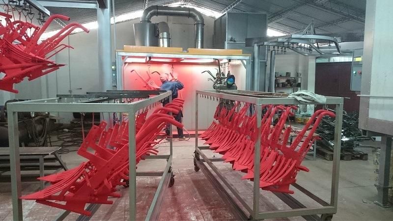 Walk-in Powder Coating Batch Booth Powder Paint Spray Recovery Booth