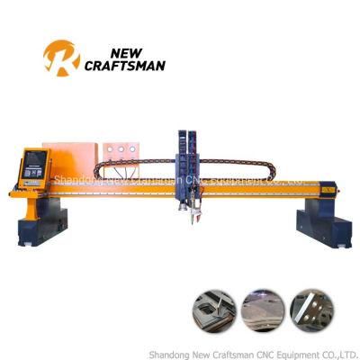 China Hot Sell CNC Flame Plasma Gantry Structure Cutting Machine