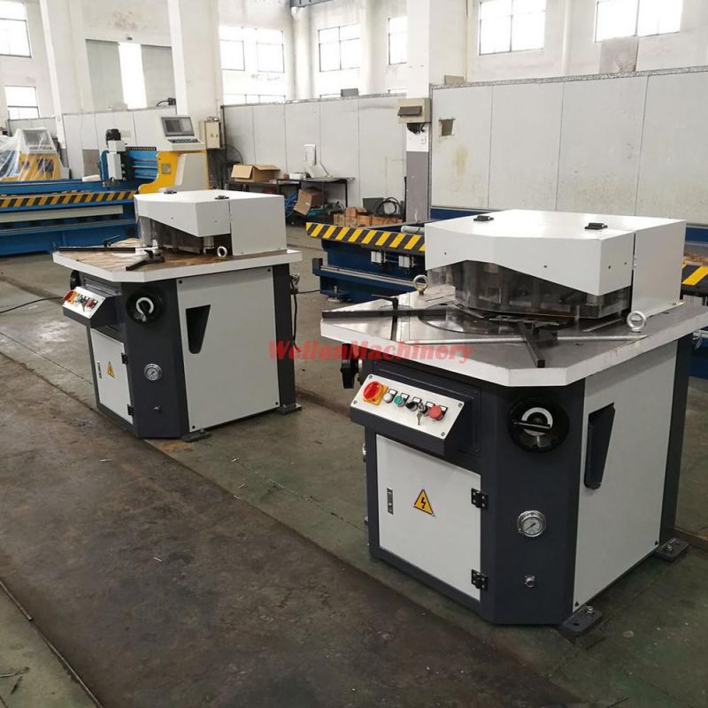 Hydraulic Adjustable Angle Cutter/Cutting/Corner Notcher/ Notching Machine QC28y-4X200 / QC28y-6X220